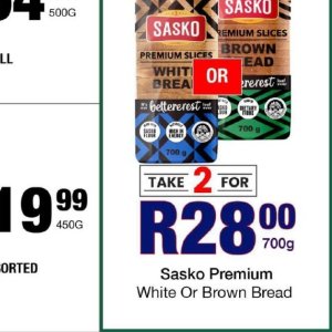Bread at Take n Pay