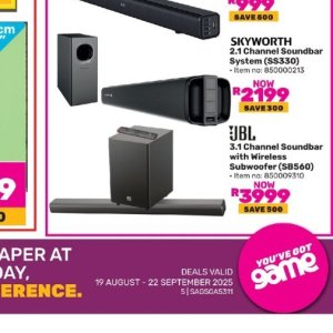  SoundBar at Game