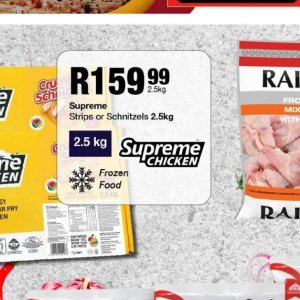 Schnitzel at Take n Pay