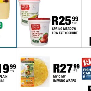 Yoghurt at Take n Pay