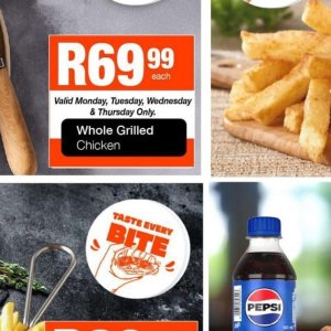 Grilled chicken at Take n Pay