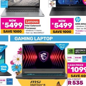 Laptop lenovo  at Game
