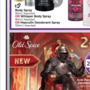 Deodorant at Dis-Chem Pharmacies