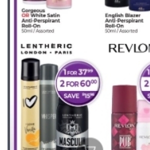 Body spray at Dis-Chem Pharmacies