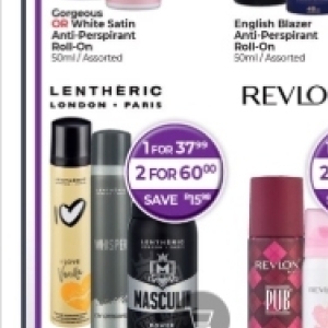 Body spray at Dis-Chem Pharmacies