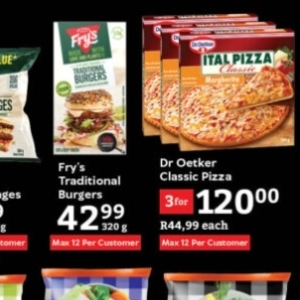 Pizza at Oxford freshmarket