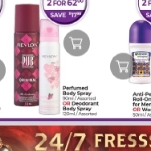 Deodorant at Dis-Chem Pharmacies