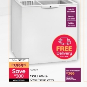 Freezer at Bradlows/Morkels