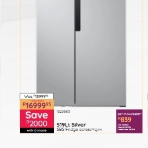 Fridge at Bradlows/Morkels