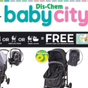 Car seat at Dis-Chem Pharmacies