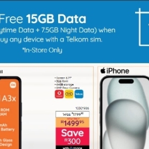 Iphone at Bradlows/Morkels