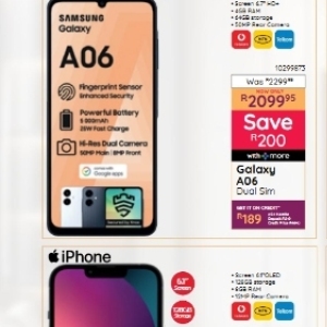 Iphone at Bradlows/Morkels