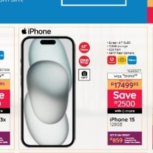 Iphone at Bradlows/Morkels