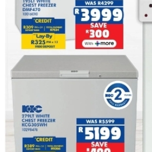Freezer at Russells