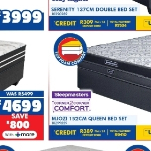 Bed at Russells