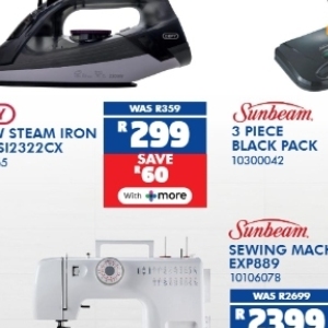 Sewing machine at Russells