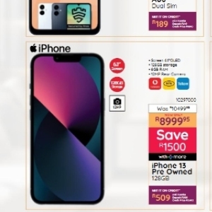 Iphone at Bradlows/Morkels