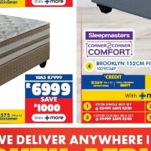 Bed at Russells