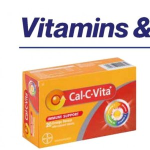 Vitamins at Alpha Pharm