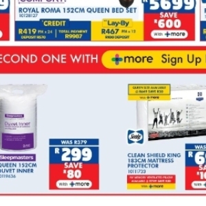 Mattress protector at Russells