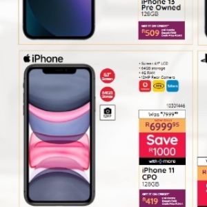 Iphone at Bradlows/Morkels