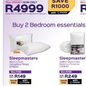 Mattress protector at Sleepmasters