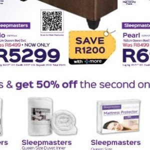 Mattress protector at Sleepmasters