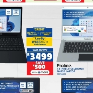 Laptop at Russells