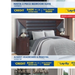Headboard at Russells