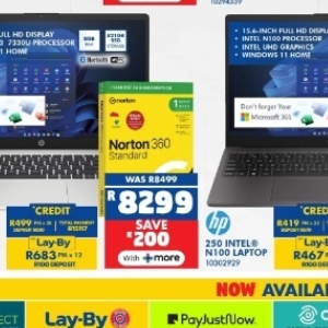 Laptop at Russells
