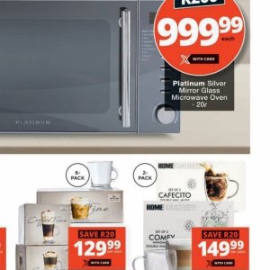 Microwave oven at Checkers Hyper