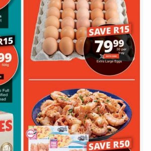 Eggs at Checkers