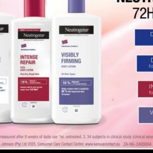 Body lotion at Checkers