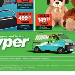 Speaker at Checkers Hyper