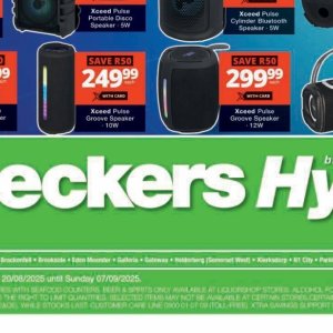 Speaker at Checkers Hyper