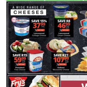 Cottage cheese at Checkers