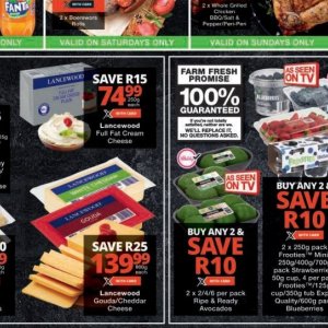 Cream at Checkers