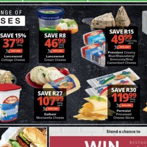 Cheese at Checkers