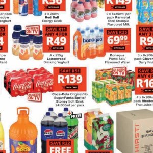 Yoghurt at Checkers