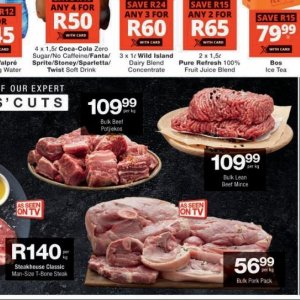 Beef at Checkers