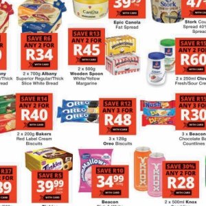 Margarine at Checkers