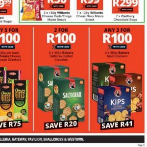 Crackers at Checkers Hyper