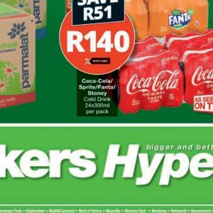 Fizzy drink at Checkers Hyper
