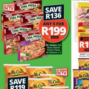 Pizza at Checkers Hyper