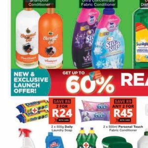 Shampoo at Checkers Hyper