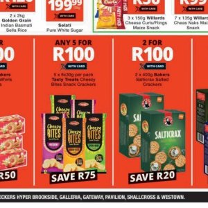 Crackers at Checkers Hyper