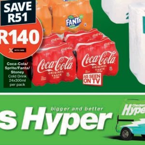 Cola at Checkers Hyper
