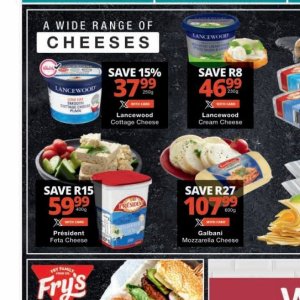 Cottage cheese at Checkers