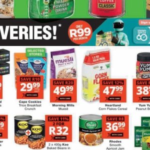 Muesli at Checkers