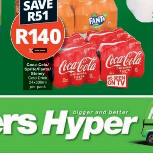  Coca Cola at Checkers Hyper
